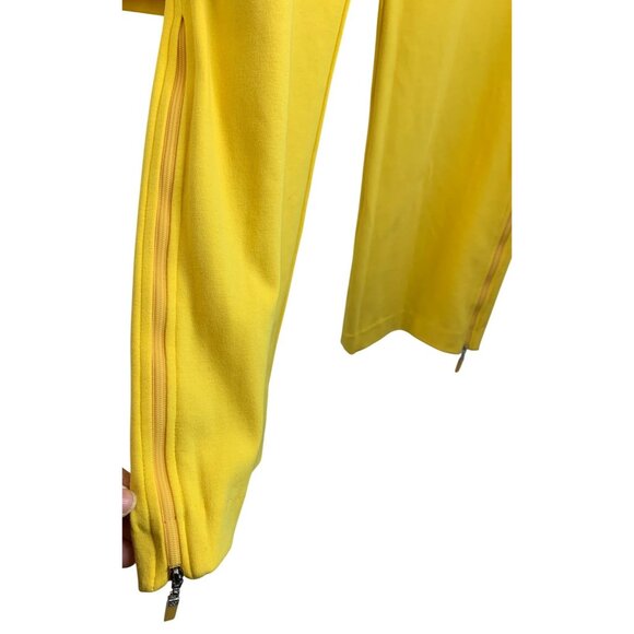 Rare NWT Escada Small 2-piece Yellow Hooded Sweats Set Austria Jogger Vacay 8799 - Picture 7 of 9